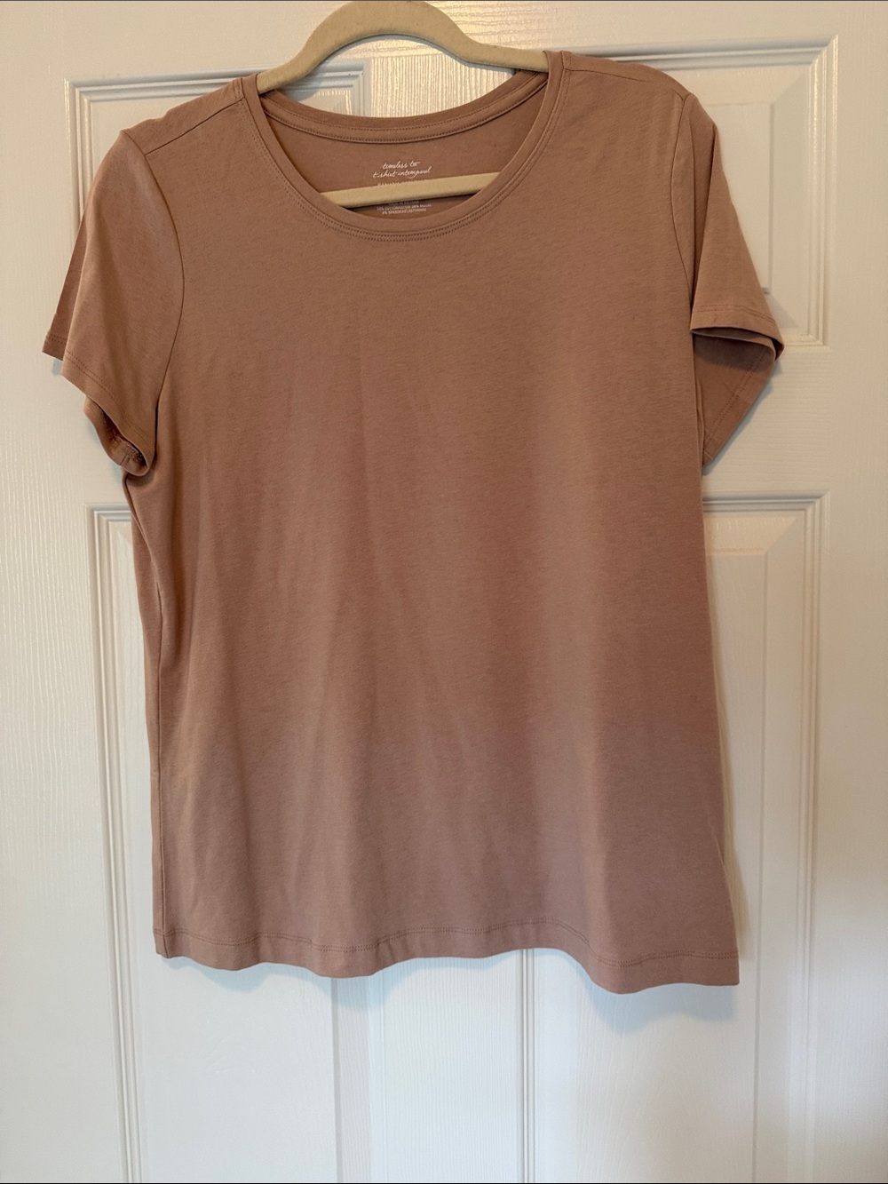 Banana Republic Mauve Pink Short Sleeve Crew Tee
